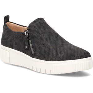 NEW Naturalizer Womens Turner Oxford Platform Sneaker sz 7.5 wide black
